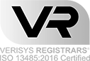 Verisys-Registrars-ISO-13485-2016-Grayscale-Logo87 ISO-13485-certified-logo